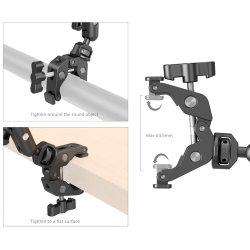 SmallRig 4766 Masaüstü Sihirli Kol Yengeç Kelepçesi Kiti