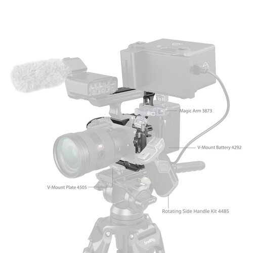 SmallRig 4771 Sony FX3 / FX30 için HawkLock Hızlı Çıkarma Gelişmiş Kafes Kiti