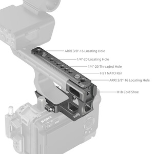 SmallRig 4830 Sony FX3 / FX30 XLR Uzatma Montaj Plakası Kiti - Thumbnail