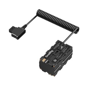 SMALLRİG - SmallRig 4884 D-Tap - Çift Taraflı NP-F Sahte Pil Güç Kablosu