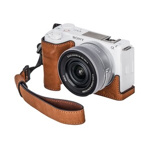 SMALLRİG - SmallRig 4889 Sony ZV-E10 II için Deri Kılıf Seti (Kahverengi)