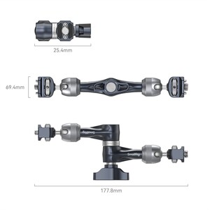 SmallRig - SmallRig 4899 Rosette Magic Arm (7'') 3/8”-16 ARRI Konumlandırma Vidası (1)