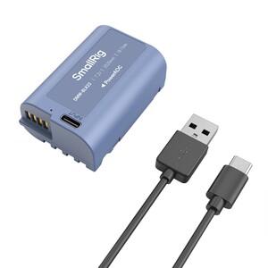 SMALLRİG - SmallRig 4906 DMW-BLK22 USB-C Şarj Edilebilir Kamera Pili