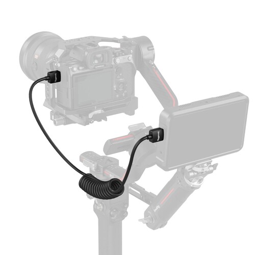 SmallRig 4963 Sarmal HDMI Veri Kablosu (A'dan A'ya)