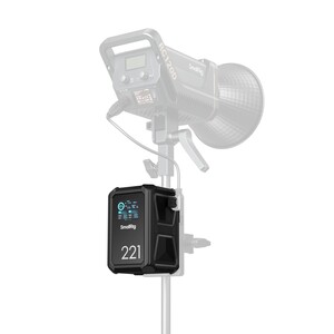SmallRig 4985 X221 X-Touch Smart Üçlü Korumalı 1,5 m Düşmeye Dayanıklı, IP54 Su Geçirmez / Toz Geçirmez) V-Mount Batarya - Thumbnail
