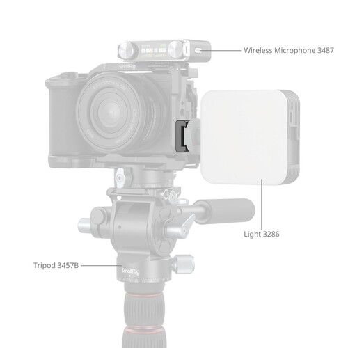 SmallRig 5033 Metal Ayak Montaj Desteği (4 adet)