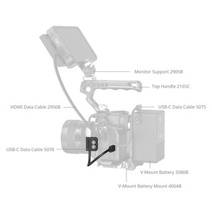 SmallRig 5078 USB-C Veri Kablosu (Erkek - Dişi) - Thumbnail