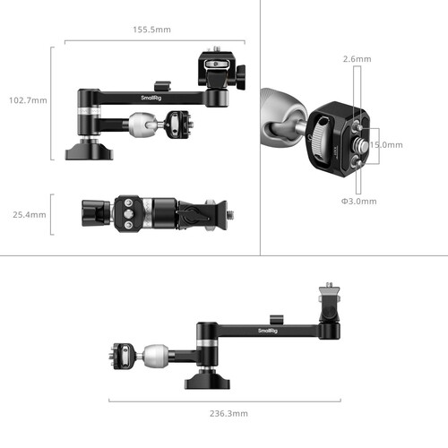 SmallRig 5141 Sihirli Kol Desteği