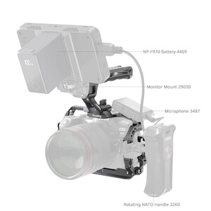 SmallRig 5197 Canon EOS R6 Mark II için Kafes Kiti - Thumbnail