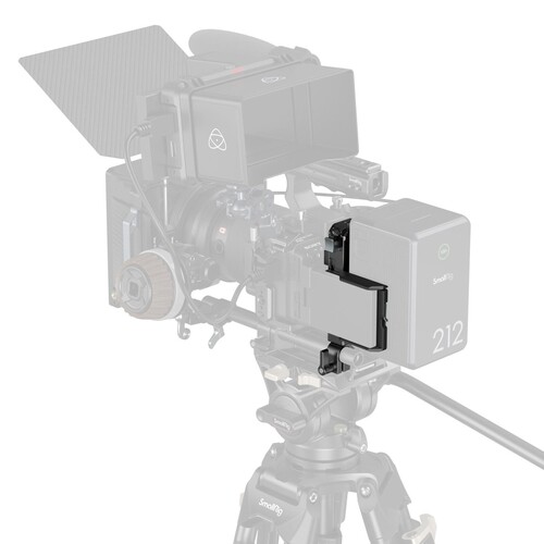 SmallRig 5226 V-Mount Pil Montaj Plakası Kiti 15 mm LWS Rob Borulu
