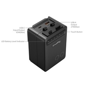 SMALLRİG - SmallRig 5245 VB99 Lite mini V-Mount Batarya 6800 mAh (1)