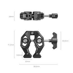 SMALLRİG - SmallRig 5319 Yengeç Şekilli Kelepçe (1)