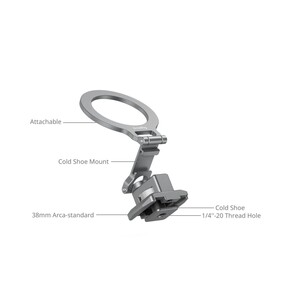 SmallRig 5339 Arca-Standard Telefon Metal Telefon Tutucu - Thumbnail