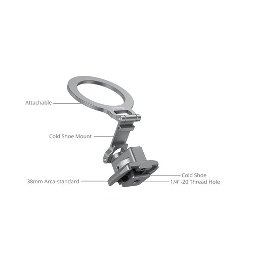 SmallRig 5339 Arca-Standard Telefon Metal Telefon Tutucu
