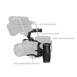 SmallRig 5468 Nikon ZR (Gelişmiş Sürüm) için Kafes Kiti - Thumbnail