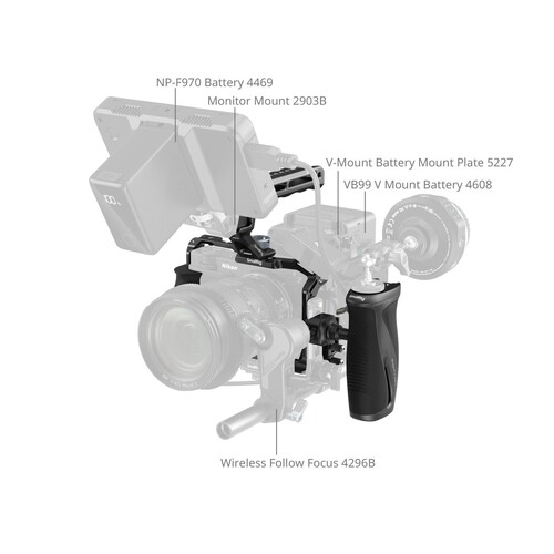 SmallRig 5468 Nikon ZR (Gelişmiş Sürüm) için Kafes Kiti