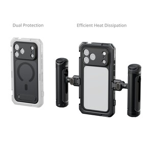 SmallRig - SmallRig 5540 iPhone 17Pro için Mobil Çift El Cihazı Kiti (1)