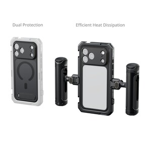 SmallRig - SmallRig 5541 iPhone 17Pro Max için Çift El Tipi Mobil Cihaz Kiti (1)