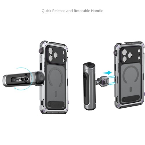 SmallRig 5584 Megatron Edition iPhone 17 Pro Max için Çift El Tipi Mobil Cihaz Kiti