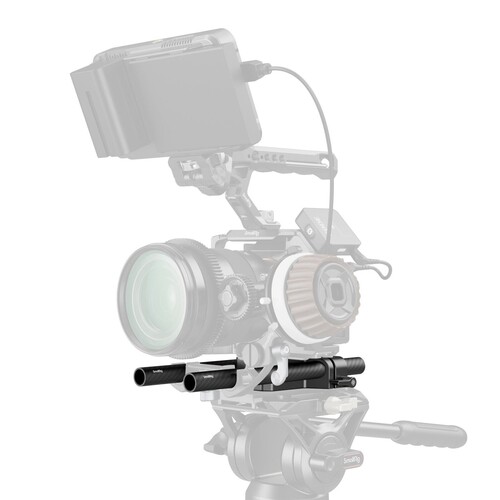 SmallRig 5609 Çift 15 mm Olta Kelepçeli Alt Montaj Plakası