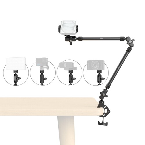 SmallRig 5625 Masaüstü Sihirli Kol Yengeç Şeklinde Kelepçe Kiti