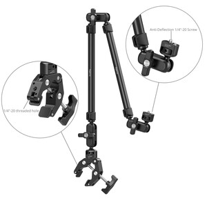 SmallRig 5625 Masaüstü Sihirli Kol Yengeç Şeklinde Kelepçe Kiti - Thumbnail