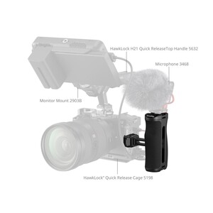 SmallRig 5951 ''HawkLock'' H21 Hızlı Çıkarma Yan Kolu - Thumbnail