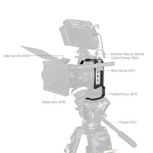 SmallRig 5954 ''HawkLock'' Hızlı Çıkarma Canon EOS R6 Mark III / R6 Mark II için Kafes - Thumbnail