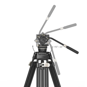 SmallRig 3989 AD-100 Video Kamera Karbon Fiber Tripod Kiti - Thumbnail