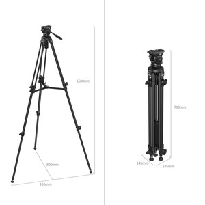 SmallRig AD-50 4684 Hafif Video Tripod Lite - Thumbnail