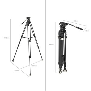 SmallRig AD-80 4163 FreeBlazer Alüminyum Alaşımlı Tripod Seti - Thumbnail