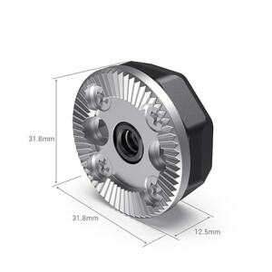 SmallRig SAP2804 Arri Standart Rozet Cıvatalı Montaj (M6 Dişli) - Thumbnail