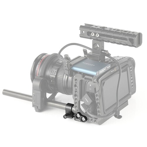SmallRig 2279 BMPCC 4K & 6K Cage için 15mm Tek Çubuk Kelepçe