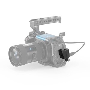 SmallRig AAA2700 BMPCC 4K Kafesi için HDMI ve Type-C Dik Açı Adaptörü - Thumbnail