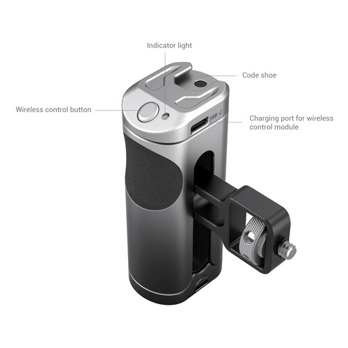 SmallRig Cep Telefonu için Kablosuz Kontrollü Yan Sap 3838