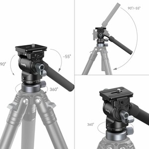 SmallRig CH20 Tesviye Tabanlı Video Kafası 4170 - Thumbnail