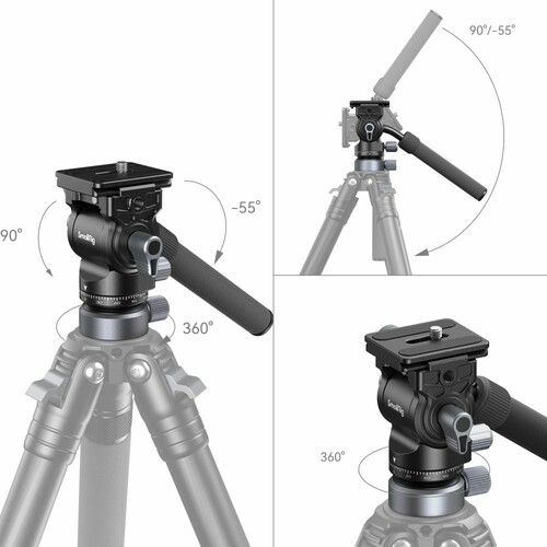 SmallRig CH20 Tesviye Tabanlı Video Kafası 4170