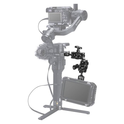 SmallRig 2109B Çift Başlı Bilyalı ve Uzatmalı Eklemli (1/4 ''-20 Vida) Kol
