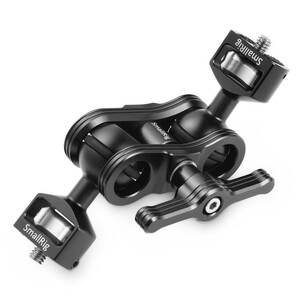 SmallRig - SmallRig 2070B Çift Bilyalı Eklem Kolu (1/4 '' Vida) (1)