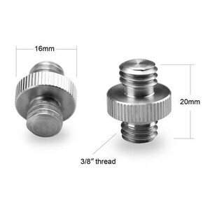 SmallRig Çift Kafa Vida 2 adet ile 3/8 ''3/8'' 1065 - Thumbnail