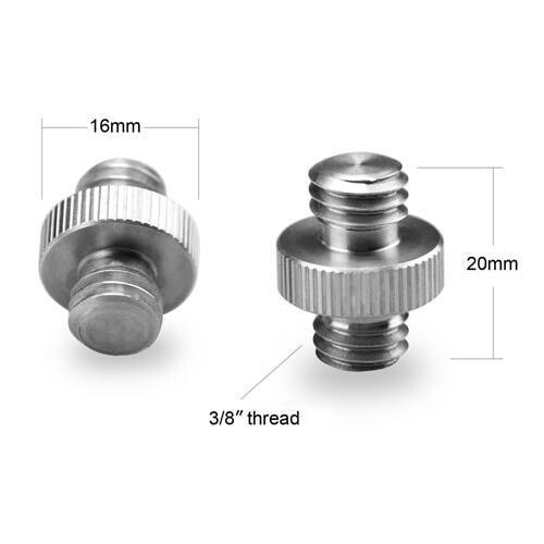 SmallRig Çift Kafa Vida 2 adet ile 3/8 ''3/8'' 1065