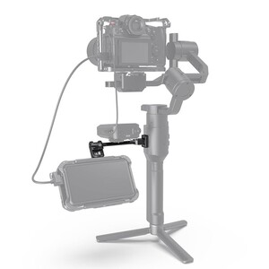 SmallRig 2889 DJI RONIN-S / SC ZHIYUN CRANE 2S / 3 / 3S / WEEBILL-S / MOZA AirCross 2 Gimbalar için Ayarlanabilir Monitör Kolu - Thumbnail