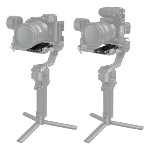 SmallRig DJI RS 2/RSC 2/Ronin-S / RS 3 / RS 3 Pro için Arca-Swiss ile Hızlı Çıkarma Plakası 3061