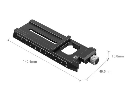 SmallRig DJI RS 2/RSC 2/Ronin-S / RS 3 / RS 3 Pro için Arca-Swiss ile Hızlı Çıkarma Plakası 3061