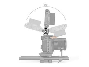SmallRig 2905B Döner ve Eğimi Ayarlanabilir Metal Monitör Ayağı - Thumbnail
