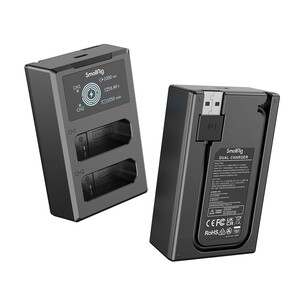SmallRig - SmallRig EN-EL14 Çiftli Şarj Cihazı (4082) (1)