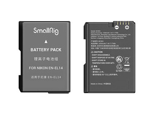 SmallRig - SmallRig EN-EL14 Nikon Fotoğraf Makinesi Pili 4069