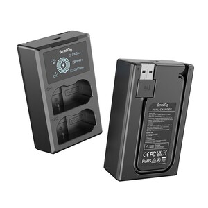 SmallRig - SmallRig EN-EL15 Çiftli Şarj Cihazı (4083) (1)