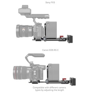 SmallRig - SmallRig 4063 Kompakt V-Mount Plaka Sistemi (1)