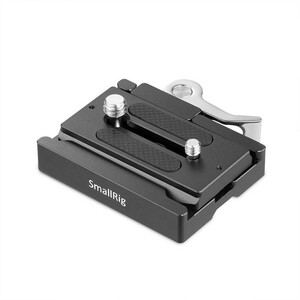 SmallRig - SmallRig 2144B Hızlı Bırakma Kelepçesi ve Plakası (Arca tipi Uyumlu)